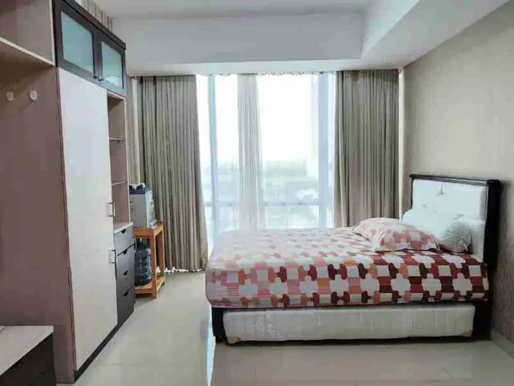 U Residence tower 1, full furnish, studio , lantai rendah dan dekat UPH