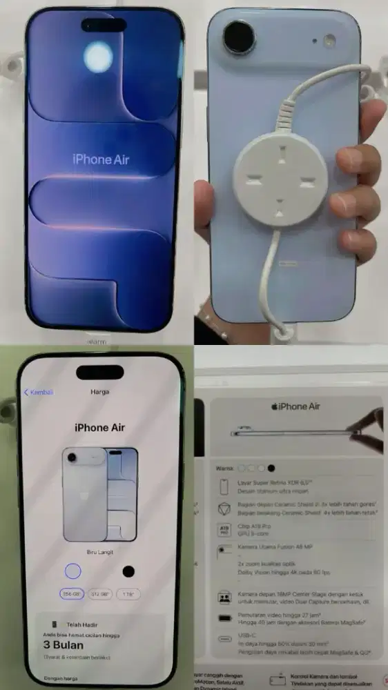 Cicilan Iphone 17 Air tanpa dp modal KTP aja yuk