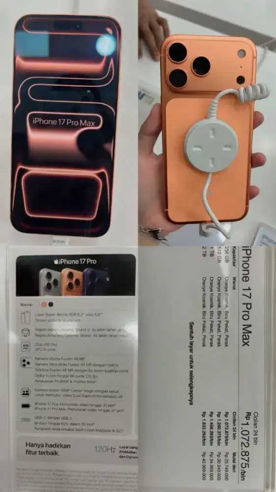 Cicilan iPhone 17 Promax Tanpa DP modal KTP Aja