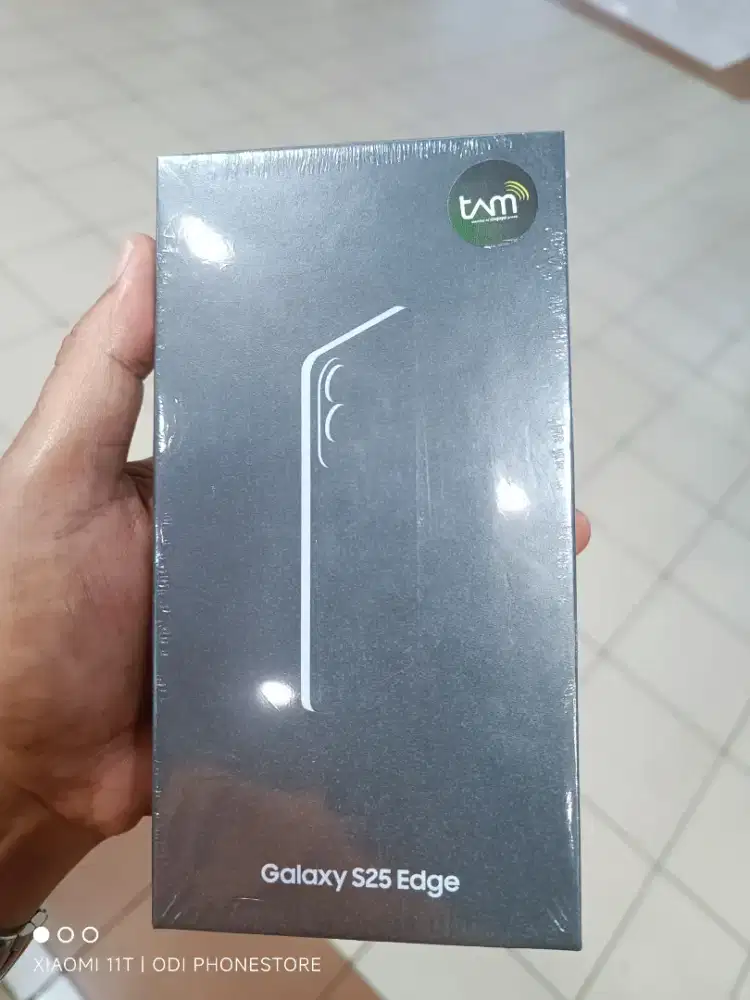 Samsung s25 edge 12/512 gb hp baru segel garansi resmi