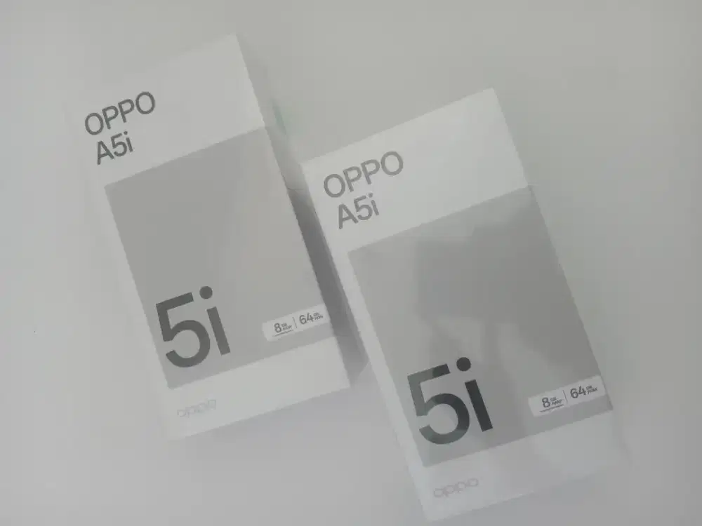 new oppo a5i 4/64 gransi 1thn