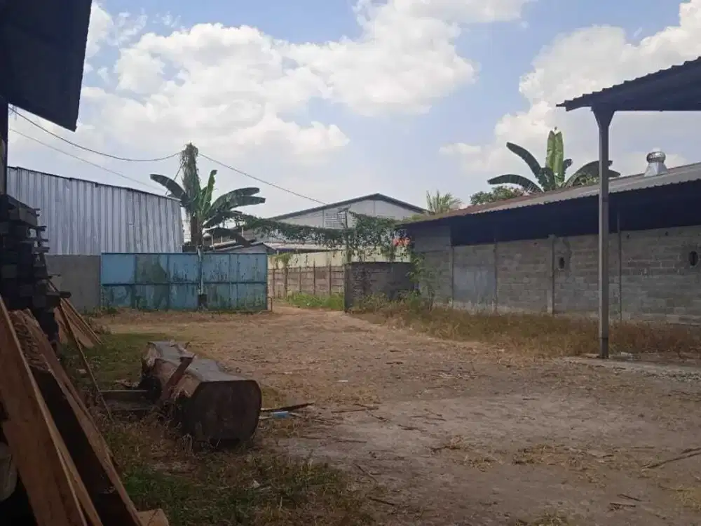 DIJUAL CEPAT Ex Gudang Kayu di Curug Kulon