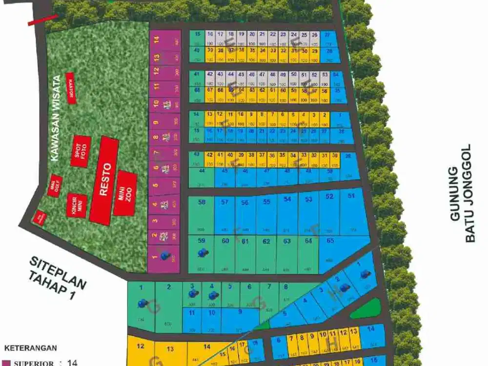 tanah kavling murah eksklusif legalitas SHM bernuansa eropa di Bogor timur