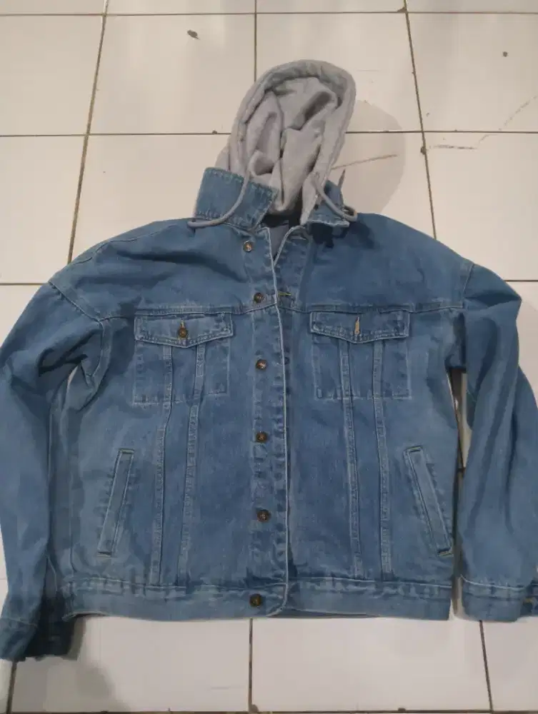 Jaket jeans hoodie