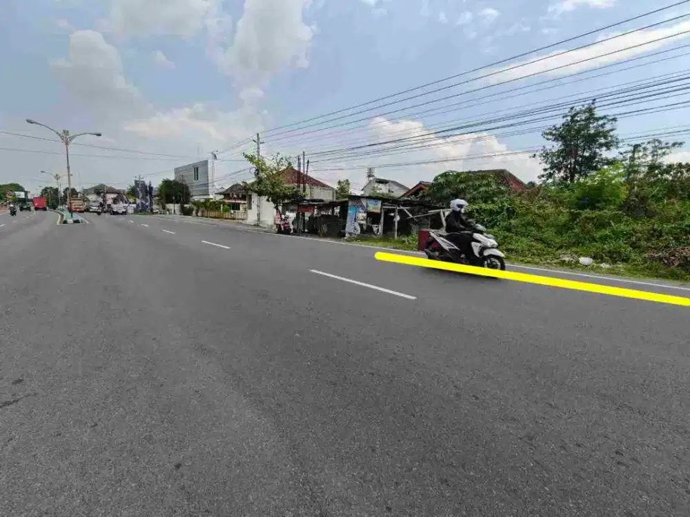 Tanah Pinggir Jalan Raya Strategis Kartasura