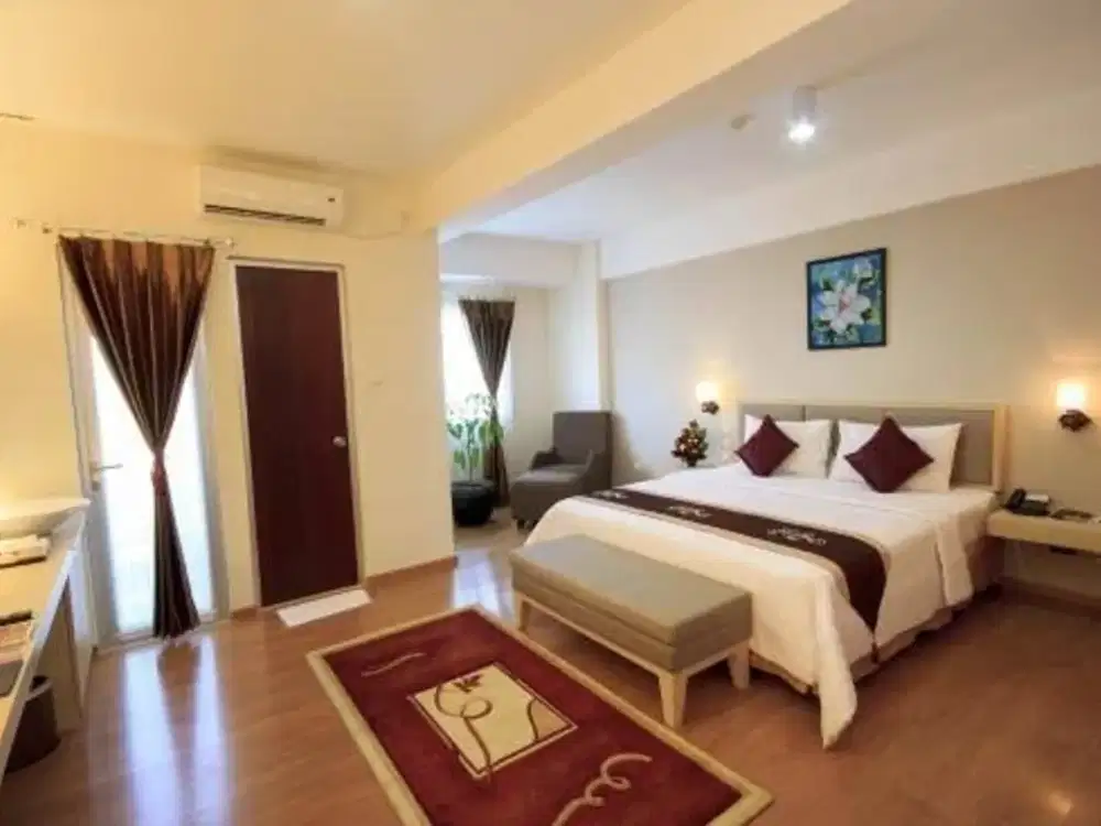 Condotel Aktif - Gunawangsa Manyar - 2BR King - Pasif Income