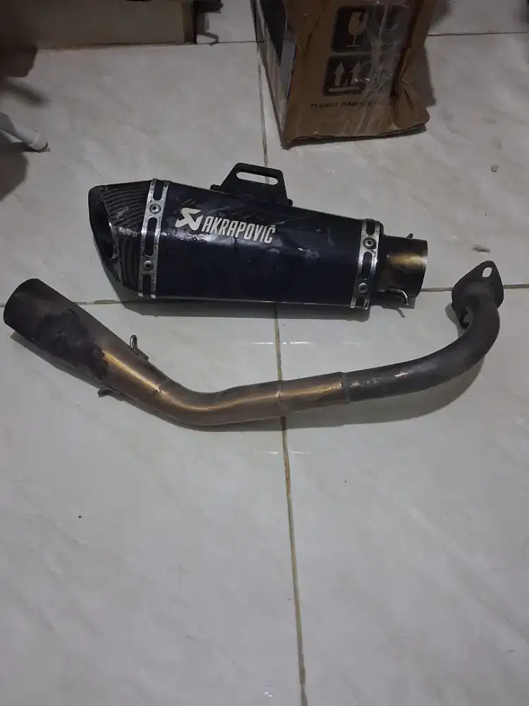 Knalpot Racing Akrapovic Original