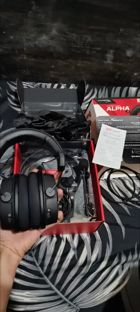 Headset hyperx cloud alpha s like new