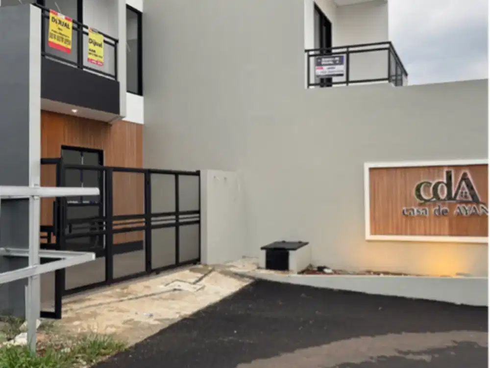 Rumah Baru Konsep Minimalis Modern di Lingkungan Nyaman
