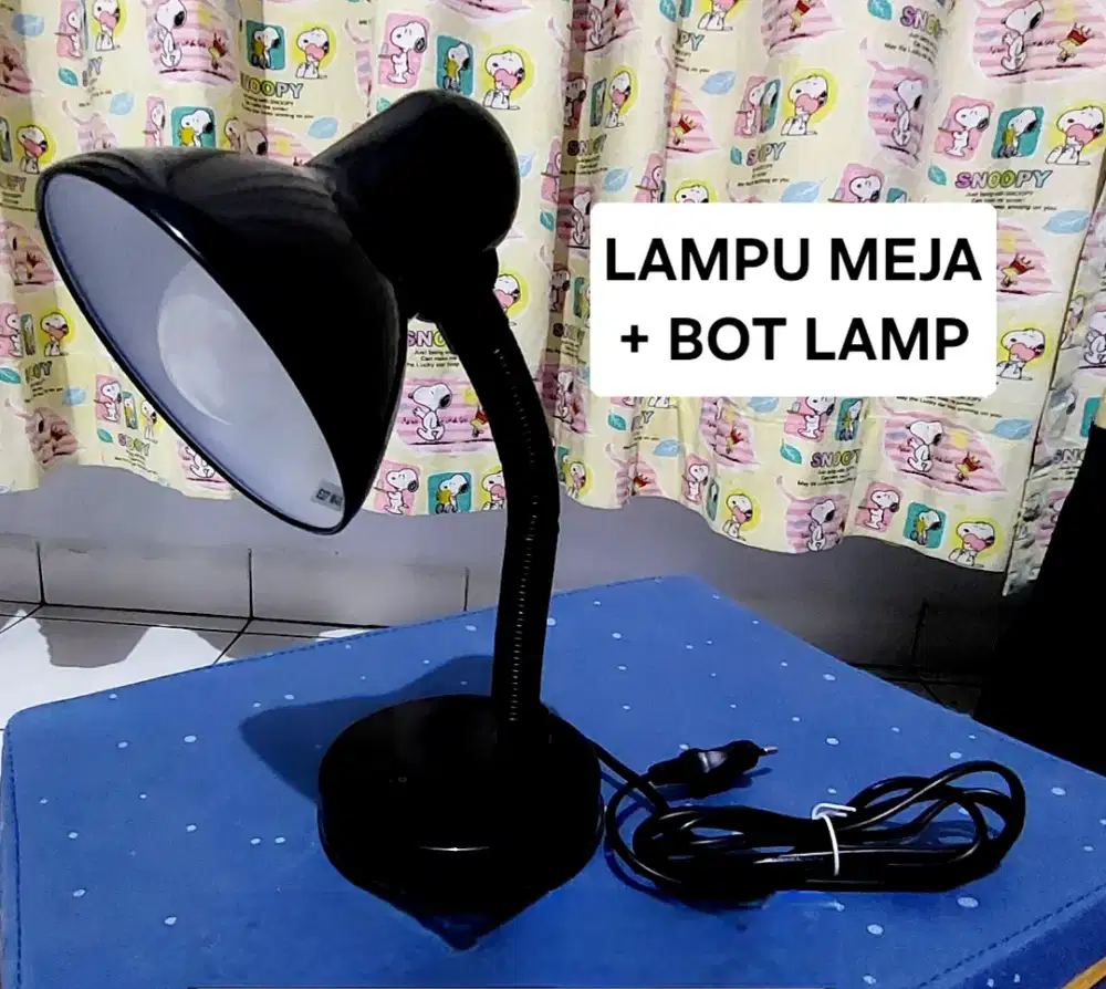LAMPU MEJA black