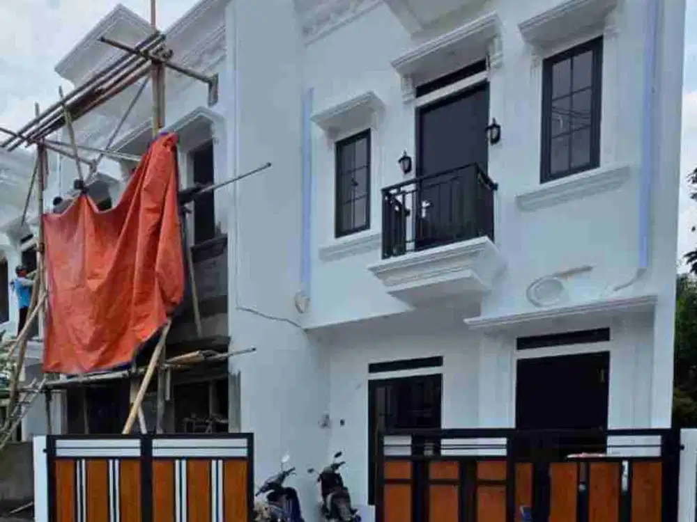 Rumah Baru 2 Lantai di Srengseng Sawah Akses 2 Mobil siap huni