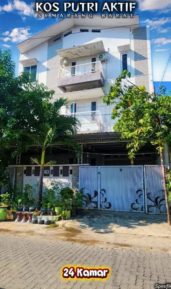 KOS PRODUKTIF 24 KAMAR DI KENCONO WUNGU KOTA SEMARANG