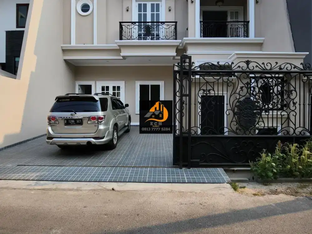 T24.BRAND NEW CLASSIC MODERN DALAM KOMPLEK BEBAS BANJIR DUREN SAWIT JAKARTA TIMUR