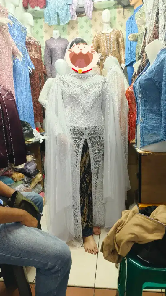 Baju Akad nikah model Santili | Dijual Baju Pengantin untuk Wanita
