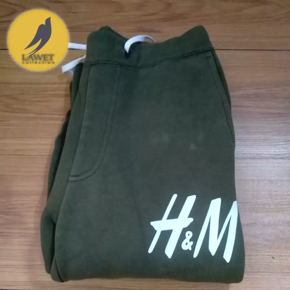 H&M Celana Panjang HnM Sweatpants Celana Jogger HM