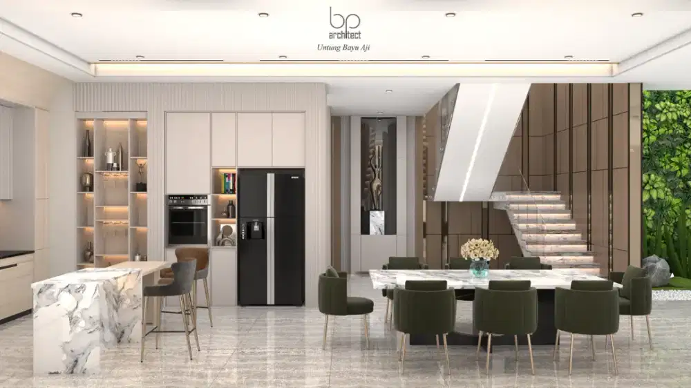 Jasa Arsitek Desain Interior Gambar Kerja Bangun Rumah Renovasi RAB