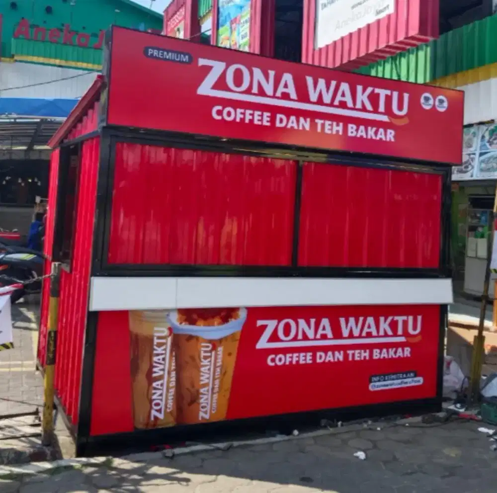 Booth Kontainer Ala Nescafe