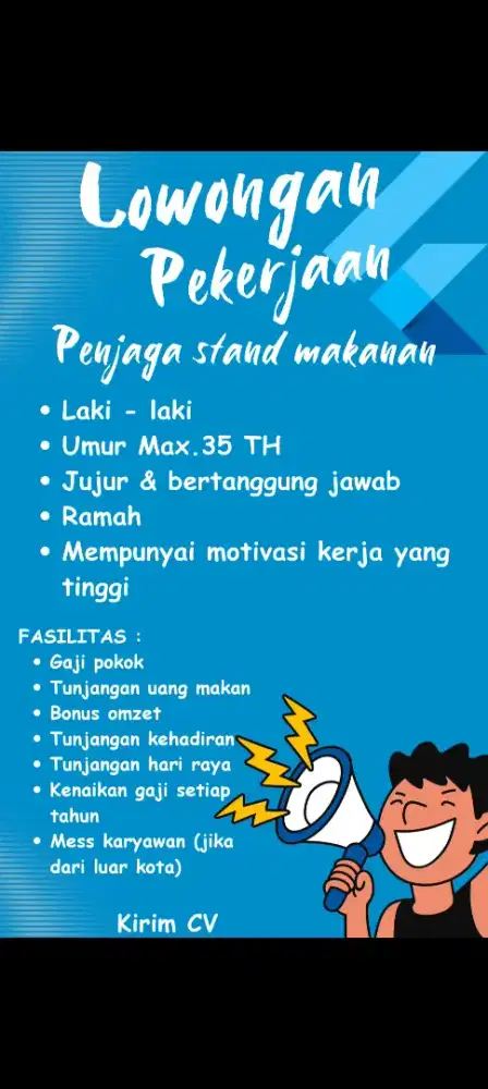 Jaga stan pentol gresik