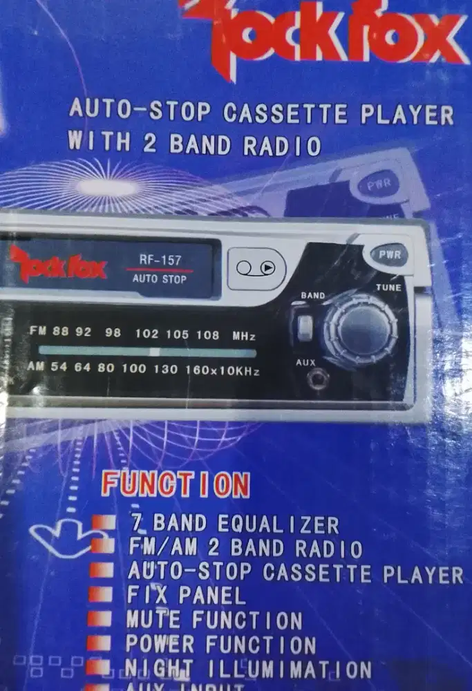 Tape mobil jadul (Radio Cassette)