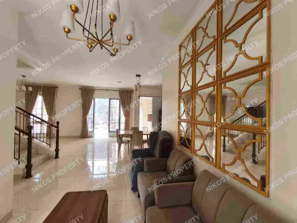 DISEWAKAN CLUSTER EXCLUSIVE DAN NYAMAN DI THE GREEN CLUSTER BELLAGIO BSD CITY, SERPONG, TANGSEL