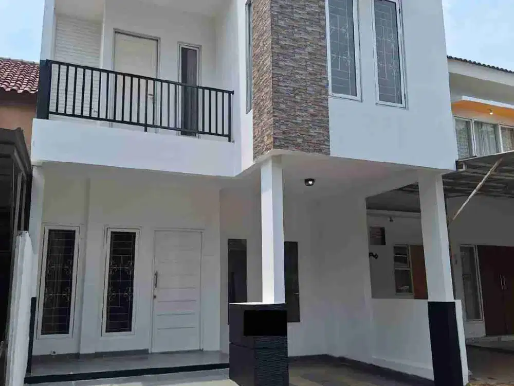 Rumah 2 Lantai Sudah Renovasi Dalam Cluster Mahagoni Park Bintaro Jaya