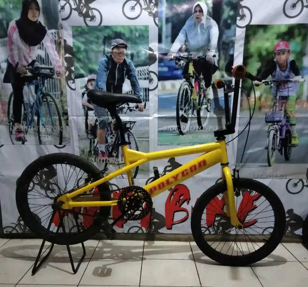 JUAL BMX JADUL SIZE 20 REPAINT CAT DUCO
