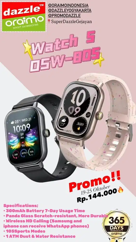 Smartwatch Oraimo OSW-805