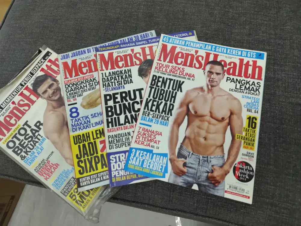 Majalah MENS HELATH ed 2013-2014 msh mulus
