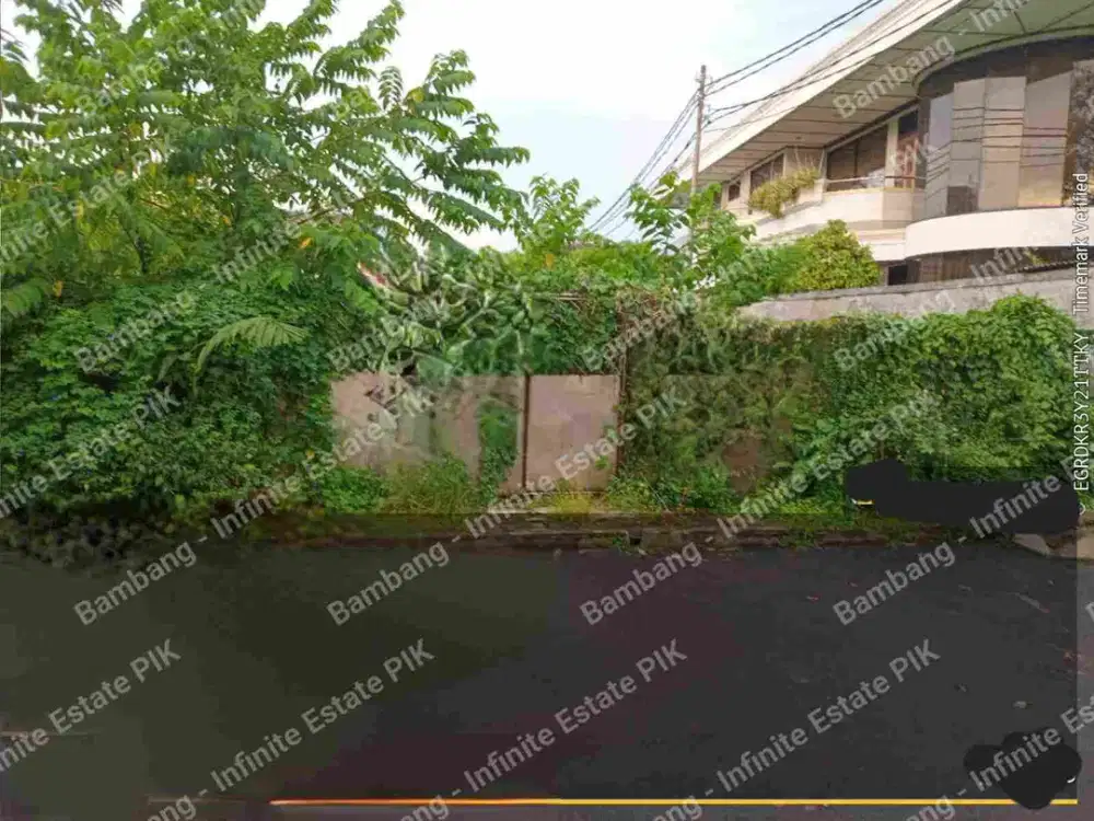 Dijual Tanah Kavling 1600m2,HGB , hadap Barat