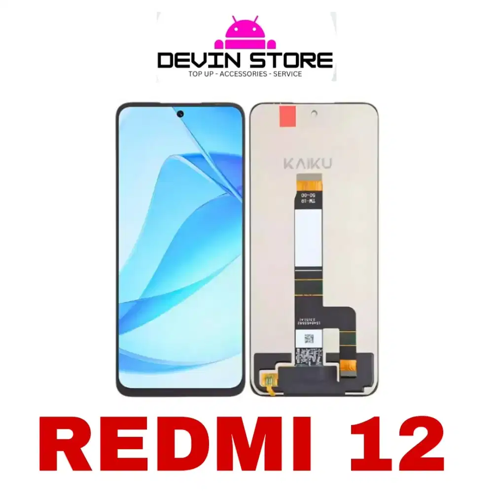 LCD Touchscreen Xiaomi Redmi 12 / Redmi 12C - BISA DITUNGGU