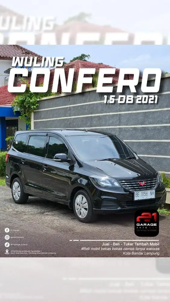 Wuling Confero 2021 Manual Full istimewa dp 10 juta aja yuk