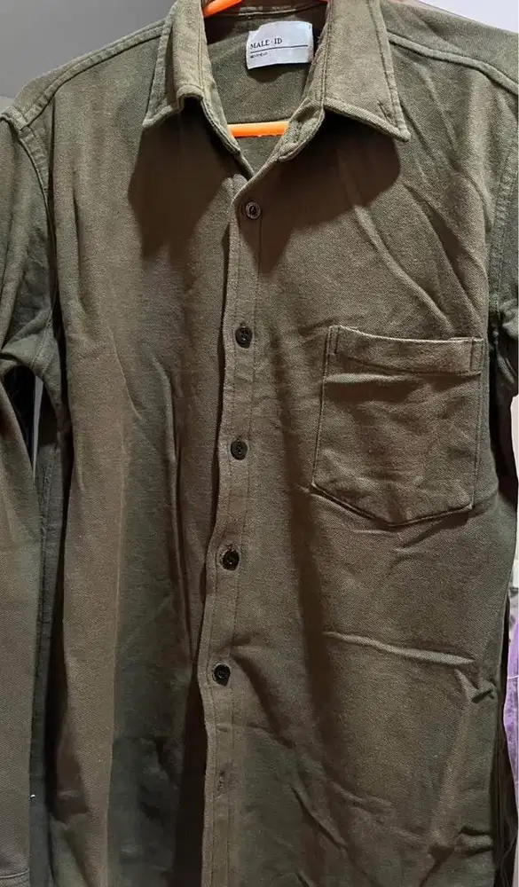 jual kemeja lengan panjang pria