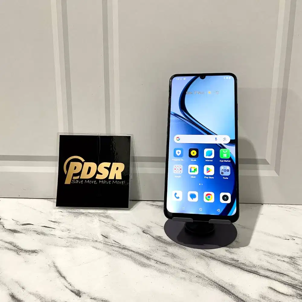 REALME NOTE 60 4/64GB BLACK UNIT ONLY MINUS LCD EX RESMI GARANSI ON