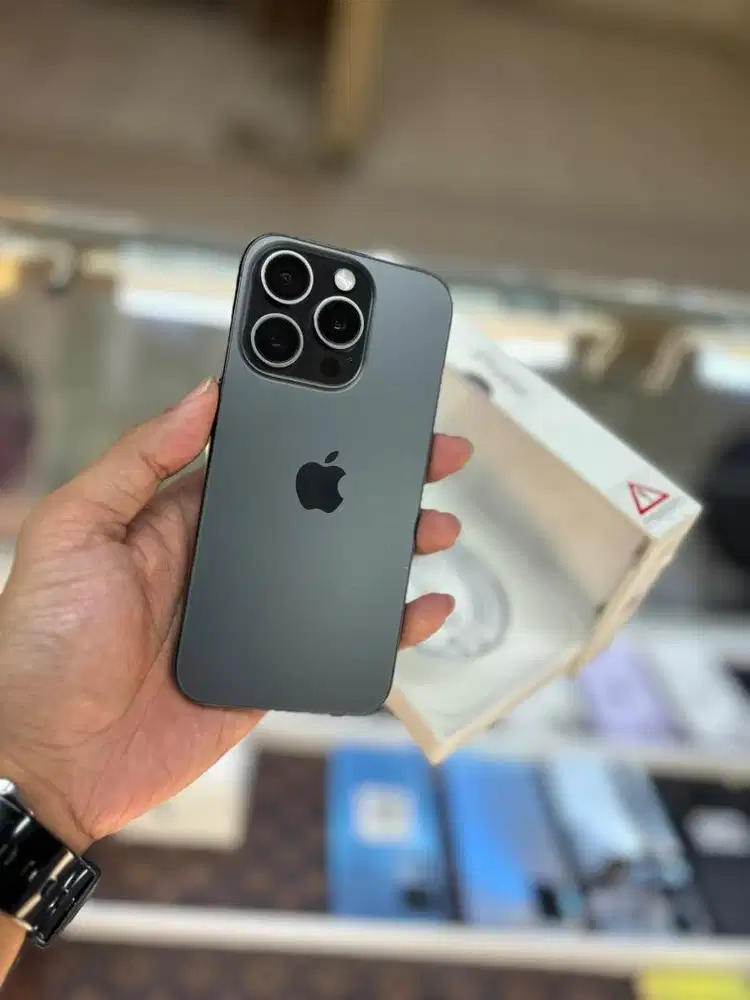 iPhone 15 pro 128 second iBox murah