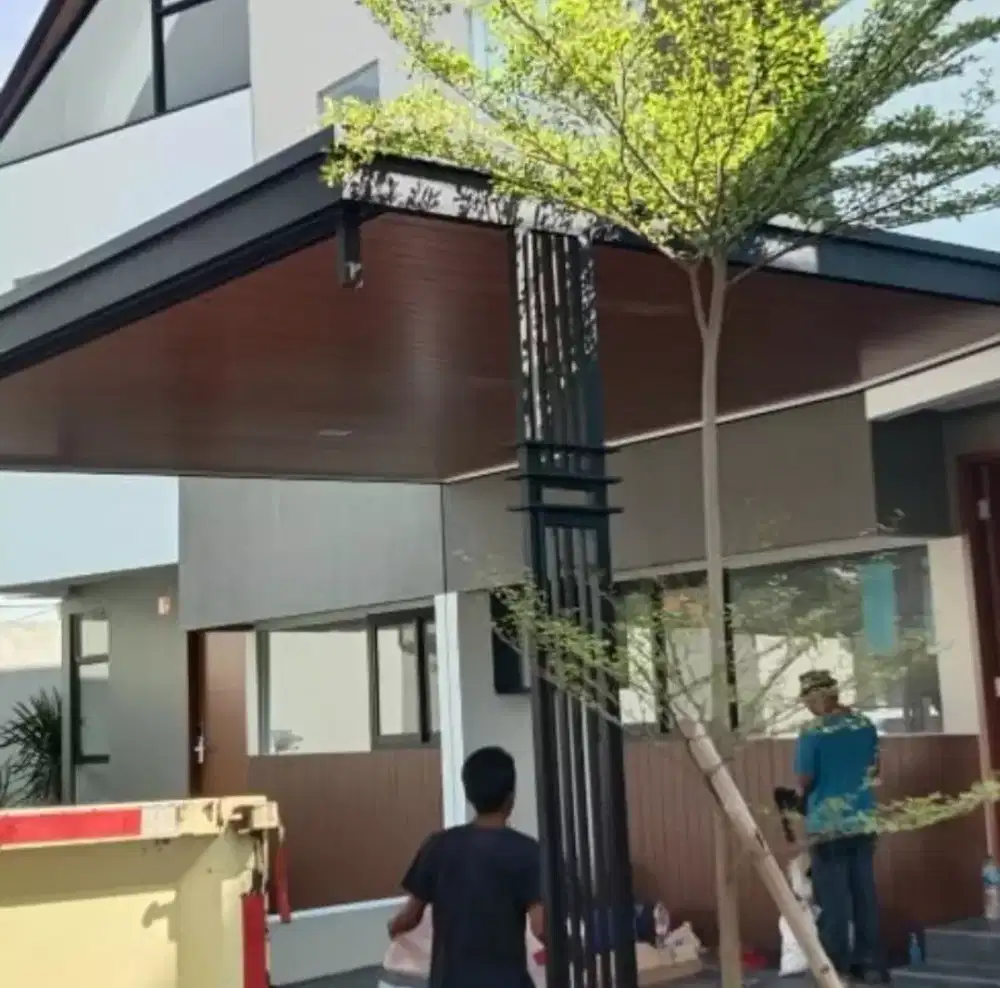 Kanopi terpasang rapih