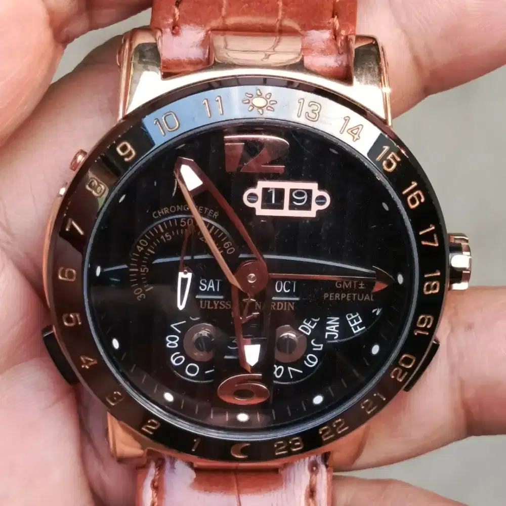 Jam Tangan Ulysse Nardin GMT Automatic