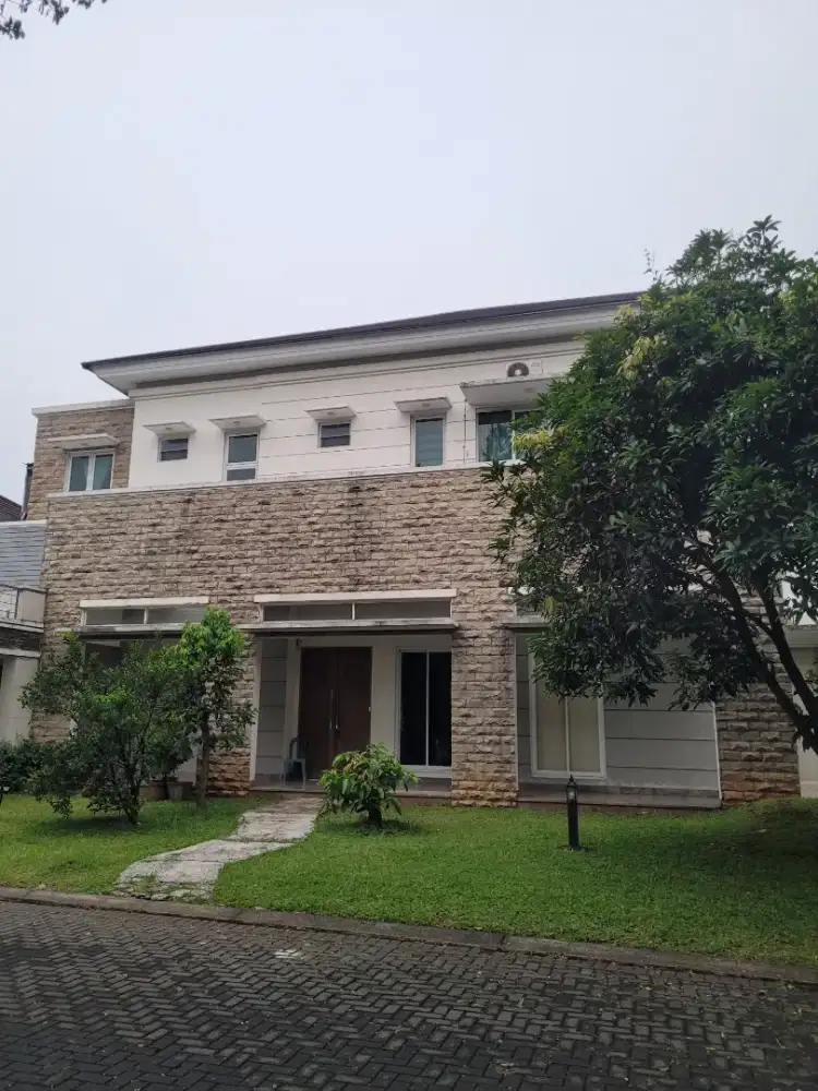 Dijual Rumah Hoek Depark BSD Lingkungan Tenang Eksklusif
