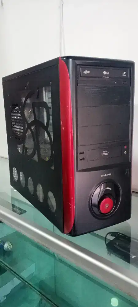 Komputer PC gaming grafis i5 4460 SSD 256gb VGA GTS 450