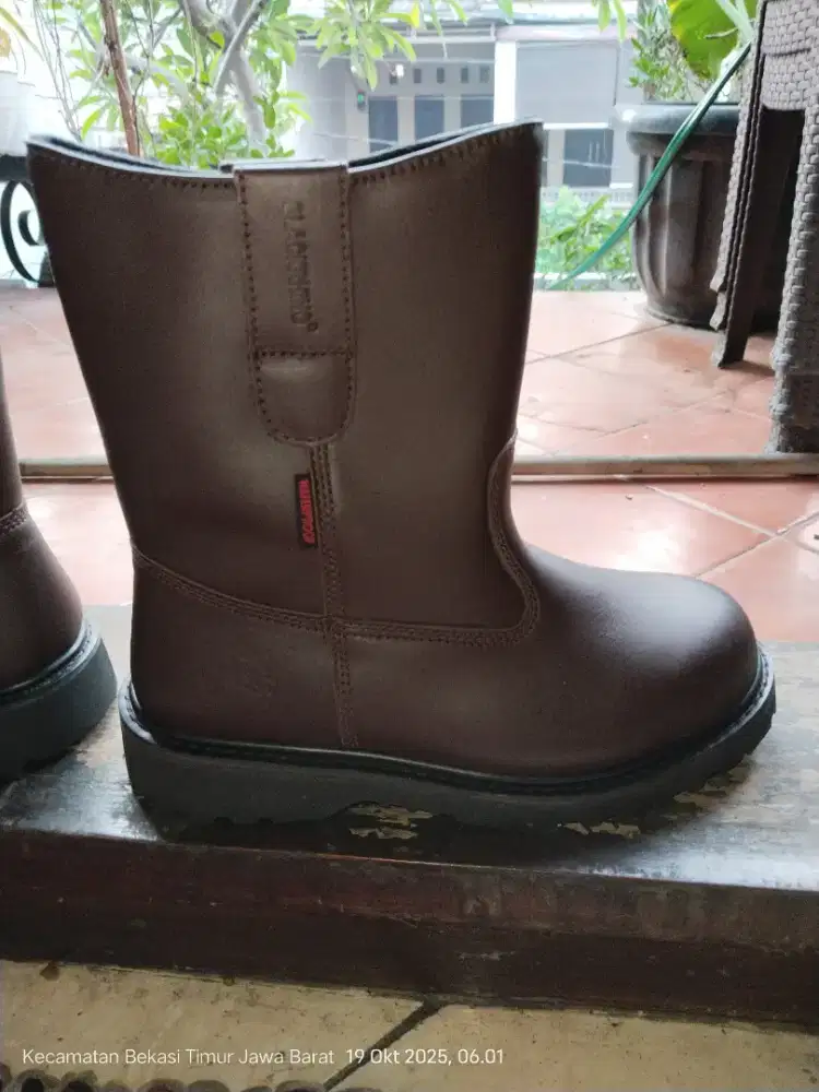 Sepatu Safety Ukuran 42 Black Rhino Exclusive