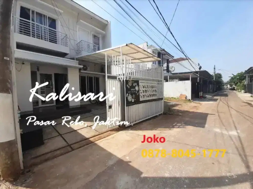 Rumah Cantik 2 Lt dkt LAPAN Kalisari, Cijantung, Jakarta Timur