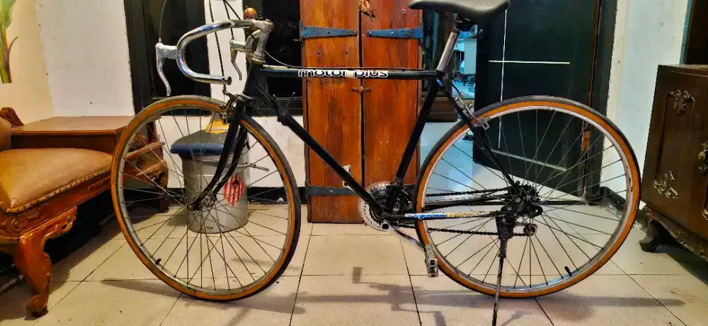 Roadbike sepeda balap jadul + upgrade part