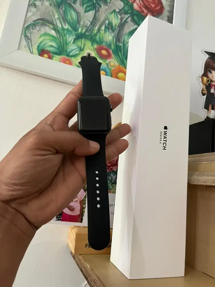 Apple Watch Seri 3 42mm Mulus BH 88%
