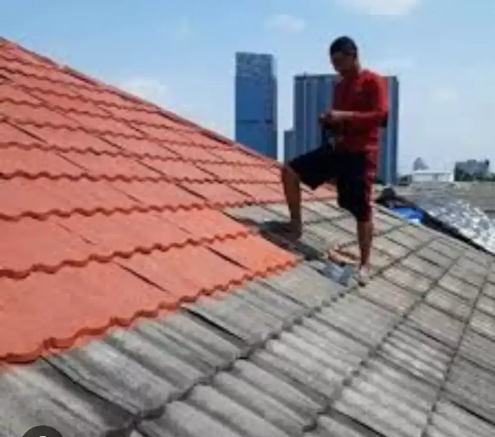 Spialis tukang atap bocor,talang air,dak rembes,cat genteng,kramik