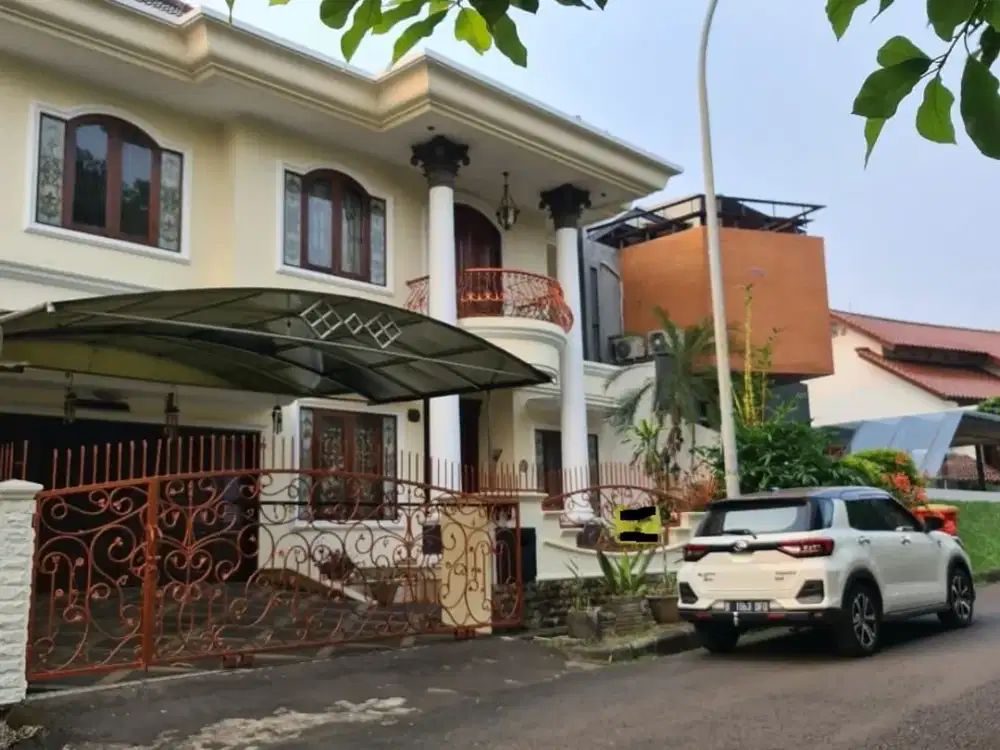 Rumah Mewah Design American Klasik Di Komplek Elit, Jl. Veteran, Bintaro, Jakarta