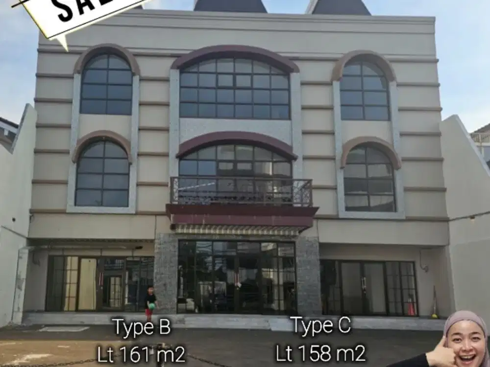 dijual 2 ruko baru 3 lantai di jakarta selatan