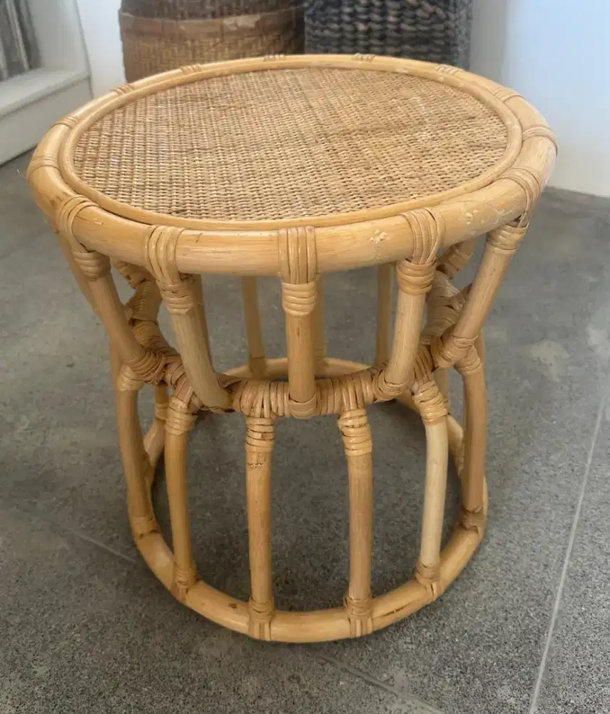 Rotan meja cofee dan side