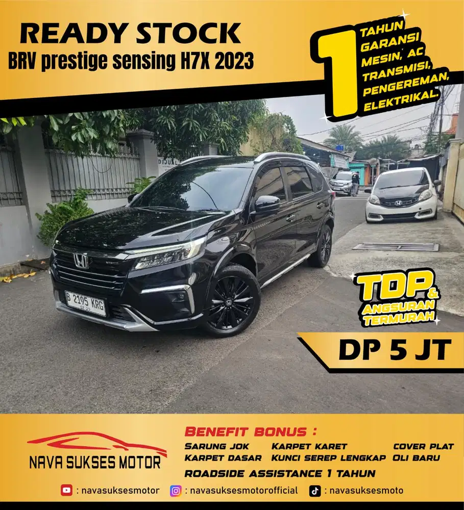 TDP 5 JUTA - BRV PRESTIGE SENSING 2023