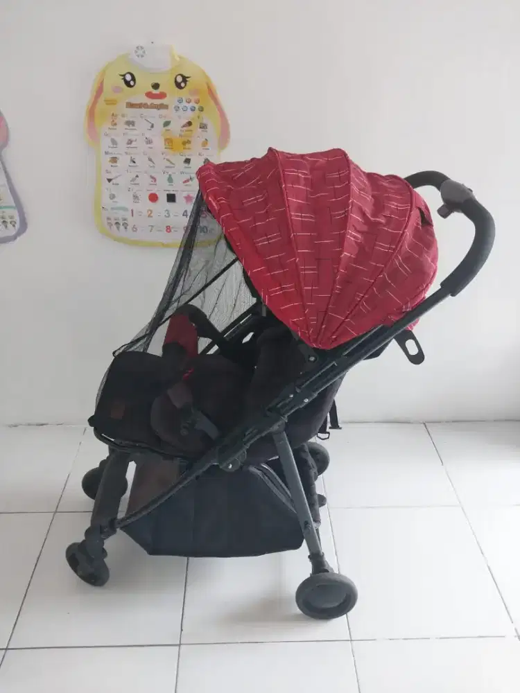 Stroler merek Pacifik, second kondisi normal layak pakai (NEGO)