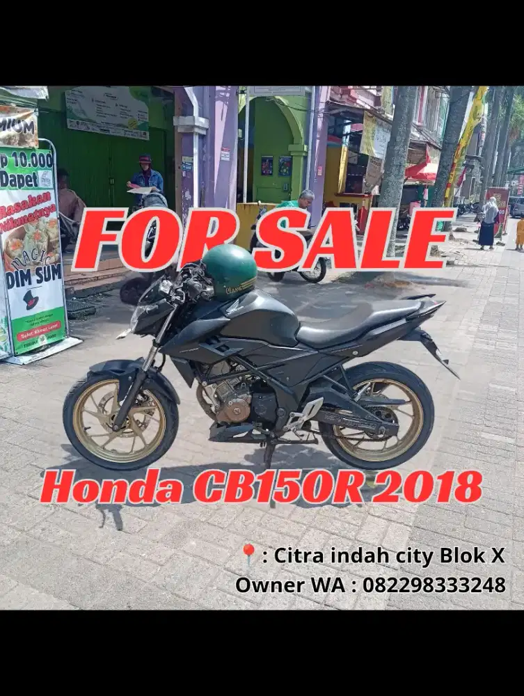 FOR SALE HONDA CB150R STREETFIRE