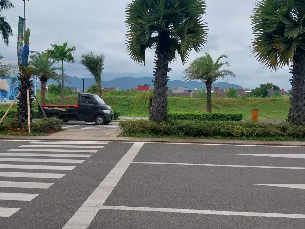 Kavling siap bangun kompleks podomoro park cocok buat hotel buah batu